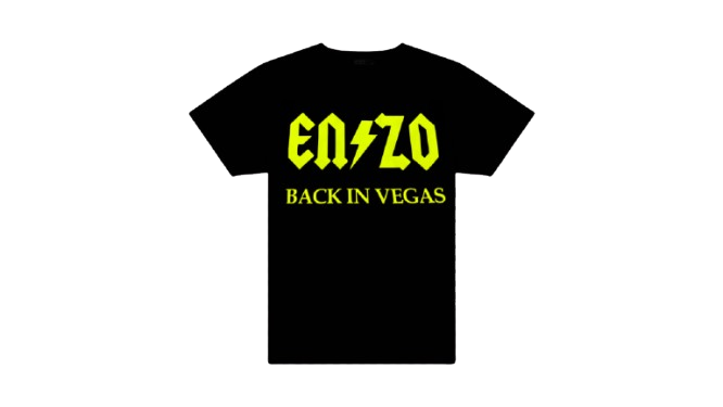 Electric Enzo BACK IN VEGAS T-Shirt