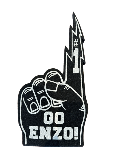 Electric Enzo Foam Finger